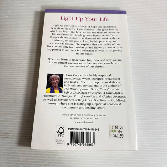 Light Up Your Life : Discover Your True Purpose and Potential - Diana Cooper