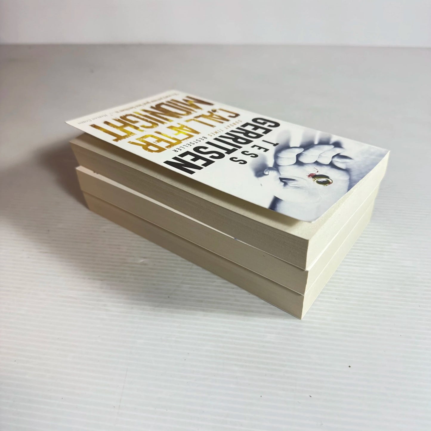 Tess Gerritsen Book Bundle x 3 Titles - Call After Midnight / Under the Knife / In Their Footsteps