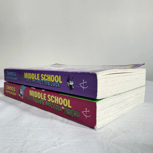Children's Graphic Novel Chapter Books - 2 x Middle School