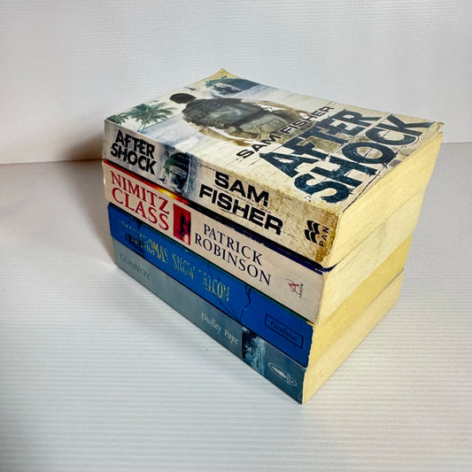 Military/Action Book Bundle x 4 Books : Various Authors (2025)