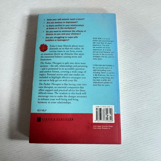 The Pocket Therapist : Practical Tools to Cope with Life Relationships and Children - Susie Wise & Cyndi Kaplan-Freiman