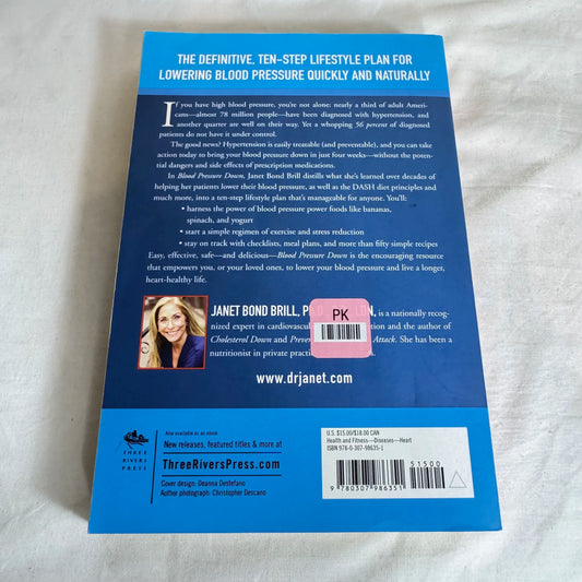 Blood Pressure Down - Janet Bond Brill