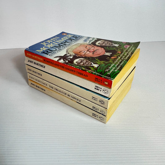 John Mortimer Crime Book Bundle x 5 Books (Vintage 1983-1990) (2102)