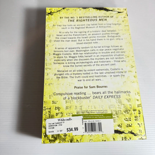 The Last Testament - Sam Bourne