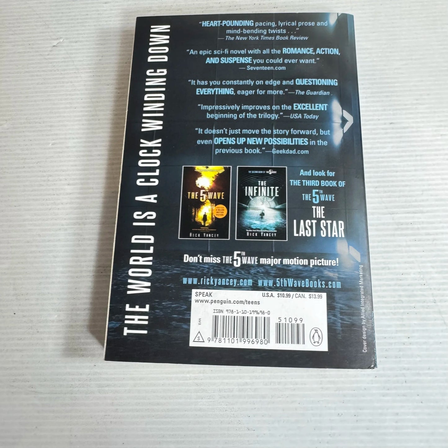 The Infinite Sea : Second Book of the 5th Wave - Ricky Yancey