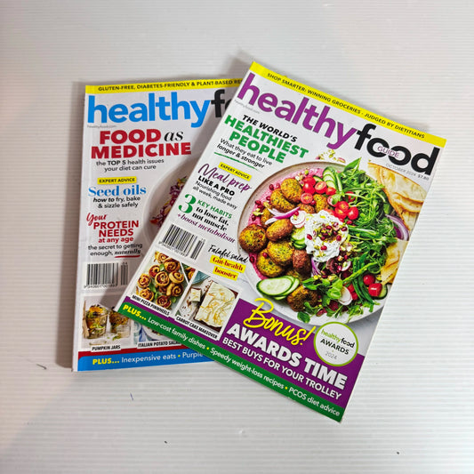 Healthy Food Magazine Bundle x2