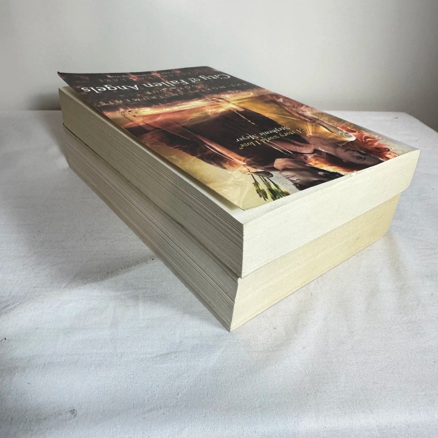 Cassandra Clare Book Bundle x 2 - Book 3 City of Glass & Book 4 City of Fallen Angles of The Mortal Instruments Series