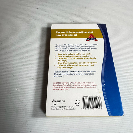 The New Atkins Made Easy - Colette Heimowitz