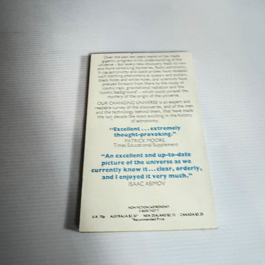 Our Changing Universe: The New Astronomy - John Gribbin (Vintage 1977)
