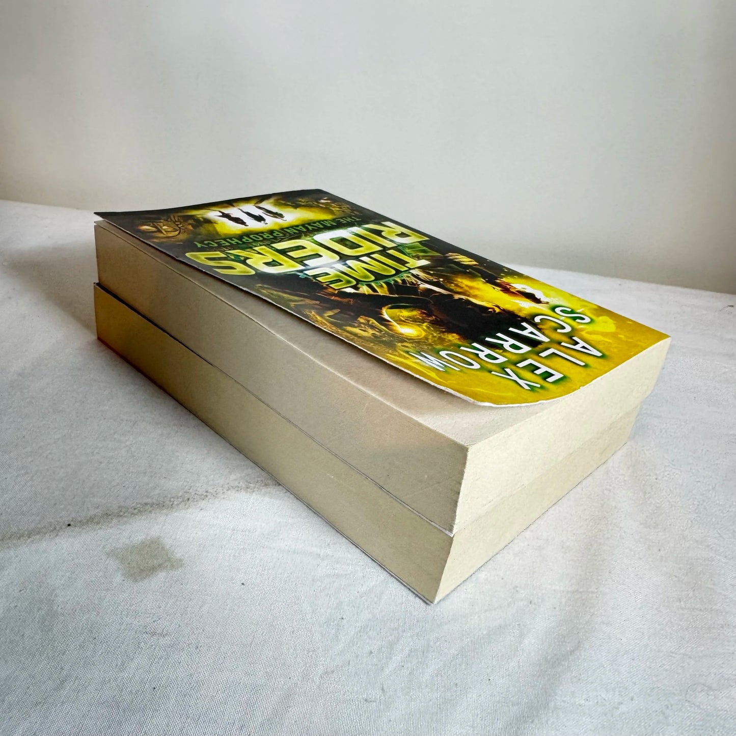 Alex Scarrow Book Bundle x 2 Time Riders Series : The Mayan Prophecy & The Infinity Cage