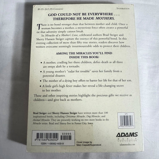 Miracles of a Mother's Love - Brad Steiger & Sherry Hansen Steiger