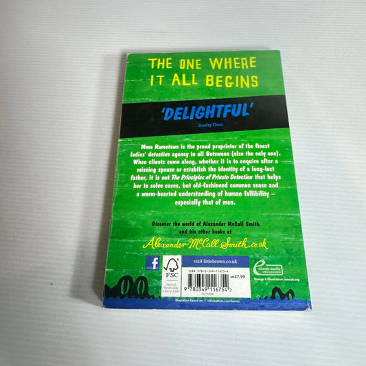 The No.1 Ladies' Detective Agency - Alexander McCall Smith