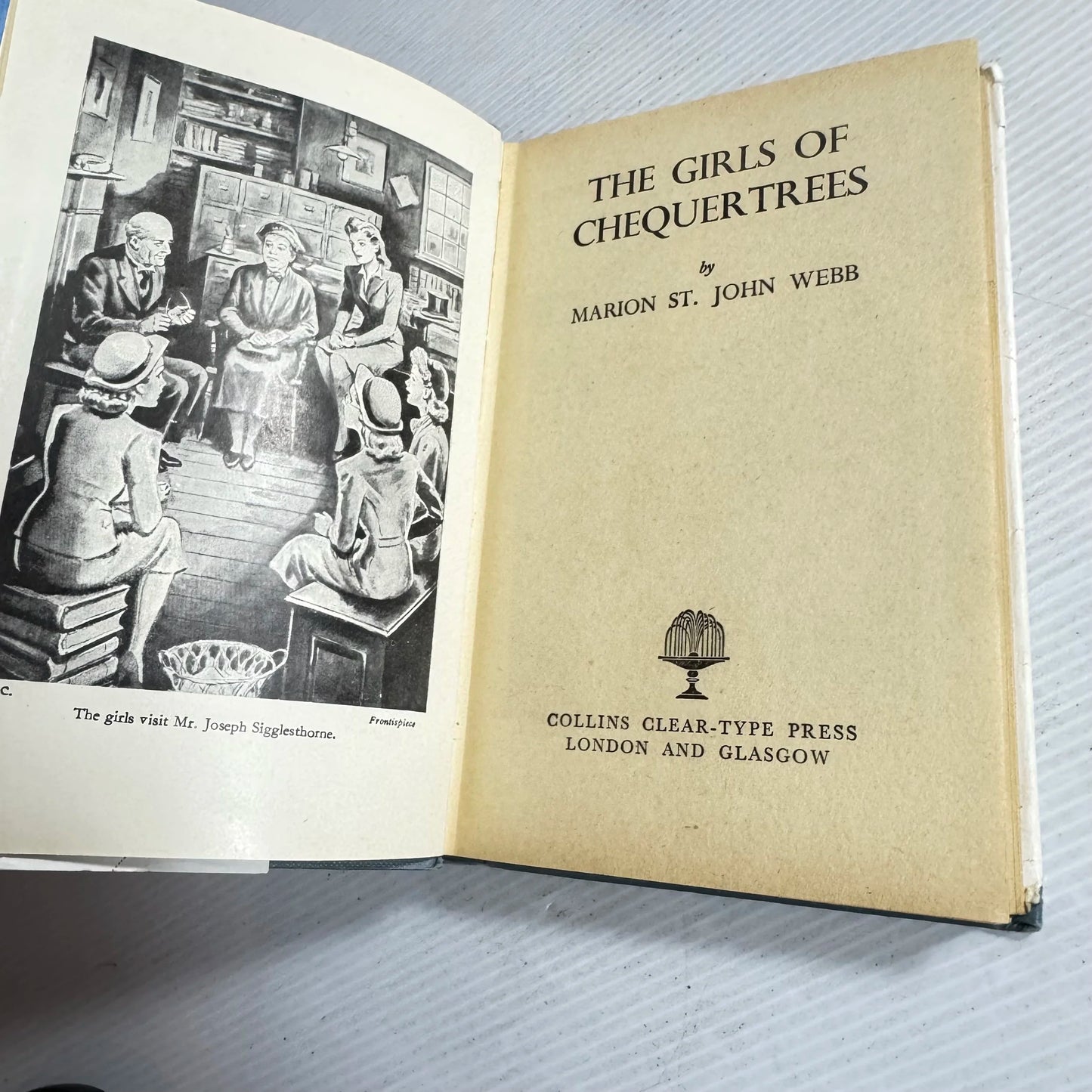 The Girls of Chequertrees - Marion St. John Webb (Vintage 1944?)