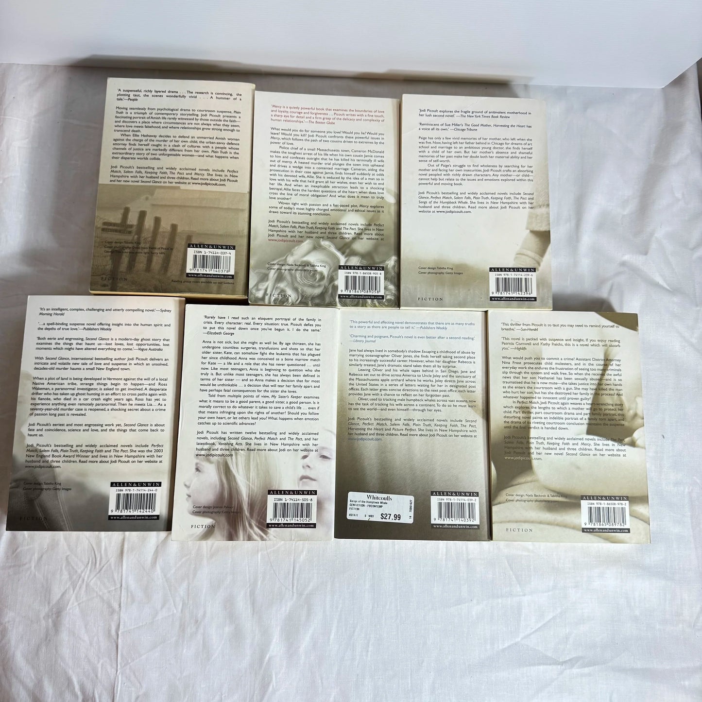 Jodi Picoult Book Bundle x 7 Books