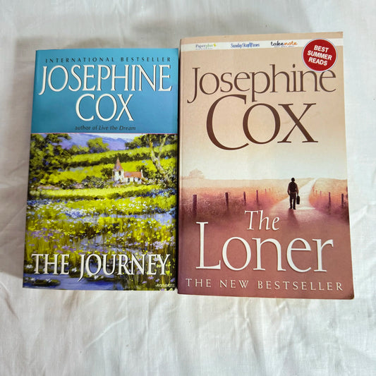 Josephine Cox Book Bundle x 2 The Loner & The Journey