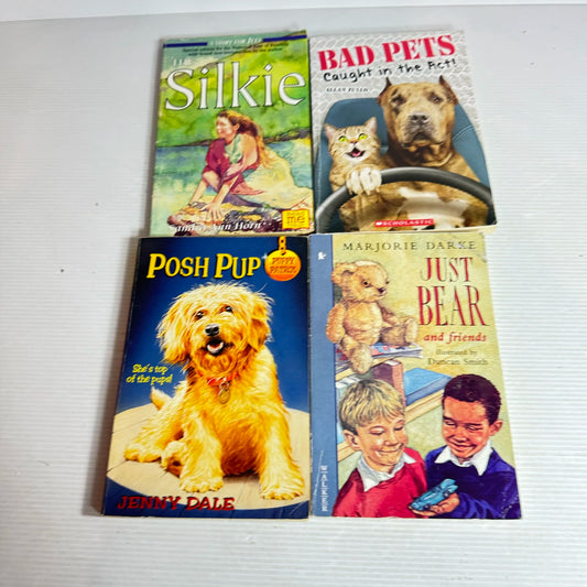 Children's Chapter Book Bundle x 4 Books Mixed Theme (207)