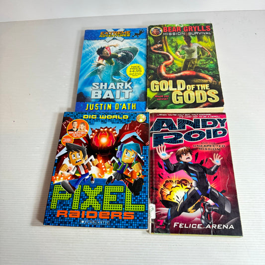 Adventure Children's Chapter Book Bundle x 4 Books (502)