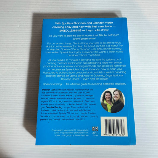 Speed Cleaning - Sharon Lush & Jennifer Fleming