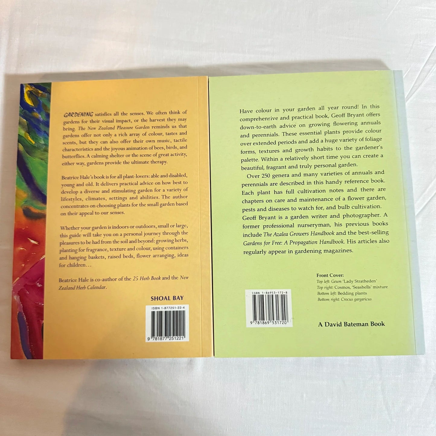 Gardening Book Bundle x 2 - Geoff Bryant & Beatrice Hale
