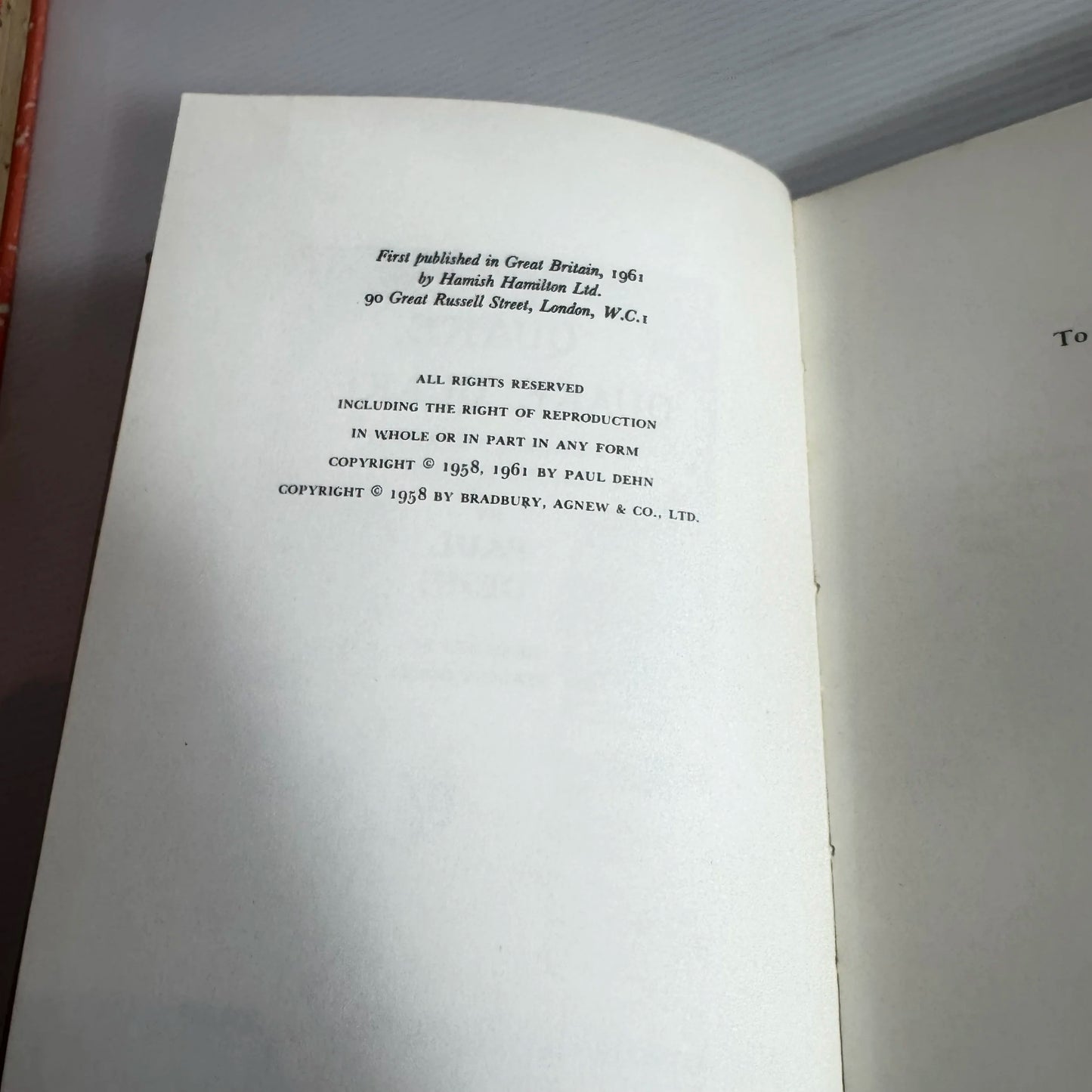Quake, Quake, Quake. A Leaden treasury Of English Verse - Paul Dehn (Vintage 1961 First Edition)