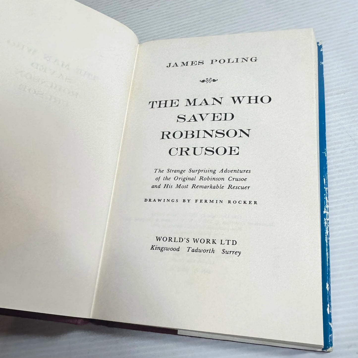 The Man Who Saved Robinson Crusoe - James Poling (1969)