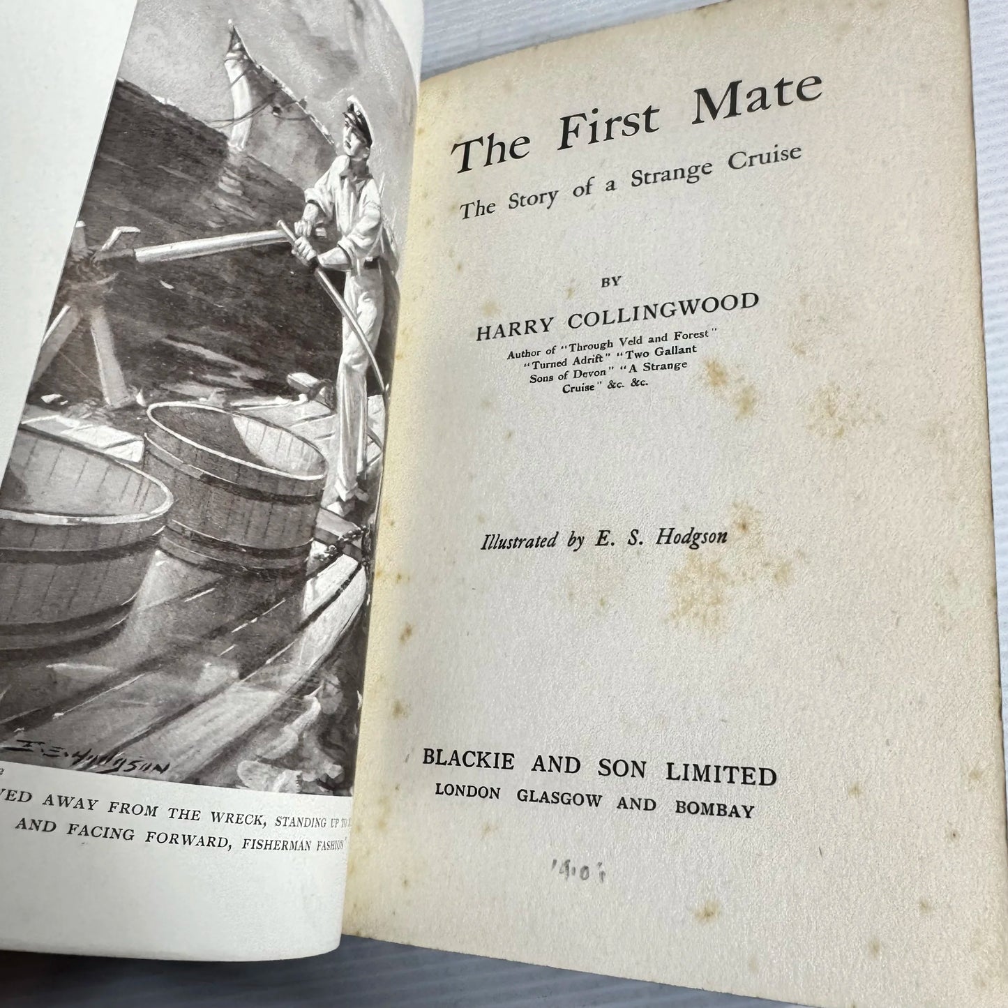 The First Mate - Harry Collingwood (Vintage 1910's?)