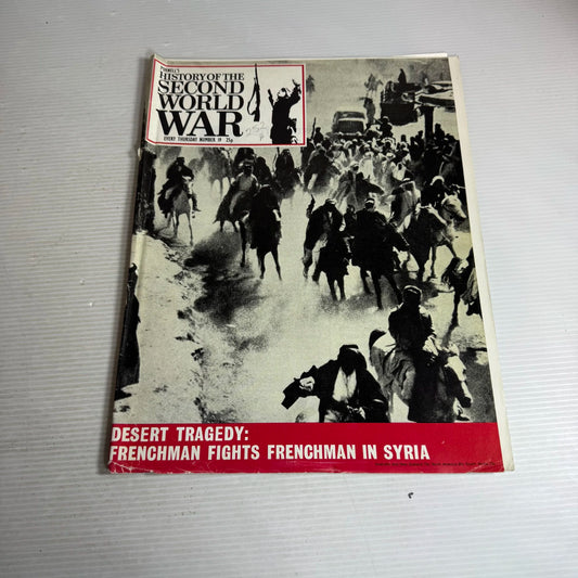 Purnell's History Of The Second World War Magazine Bundle x10 (Issues 10-19)