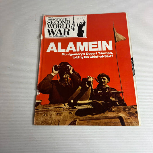 Purnell's History Of The Second World War Magazine Bundle x5 (Issues 30-39)