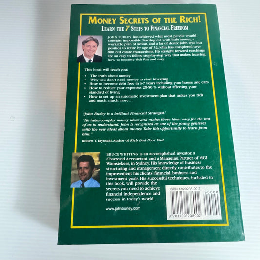 Australia's Money Secrets of The Rich : Learn the 7 Steps to Financial Freedom - John R Burley