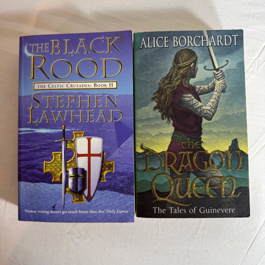 Historical Fantasy Book Bundle x 2 - The Dragon Queen & The Black Rood