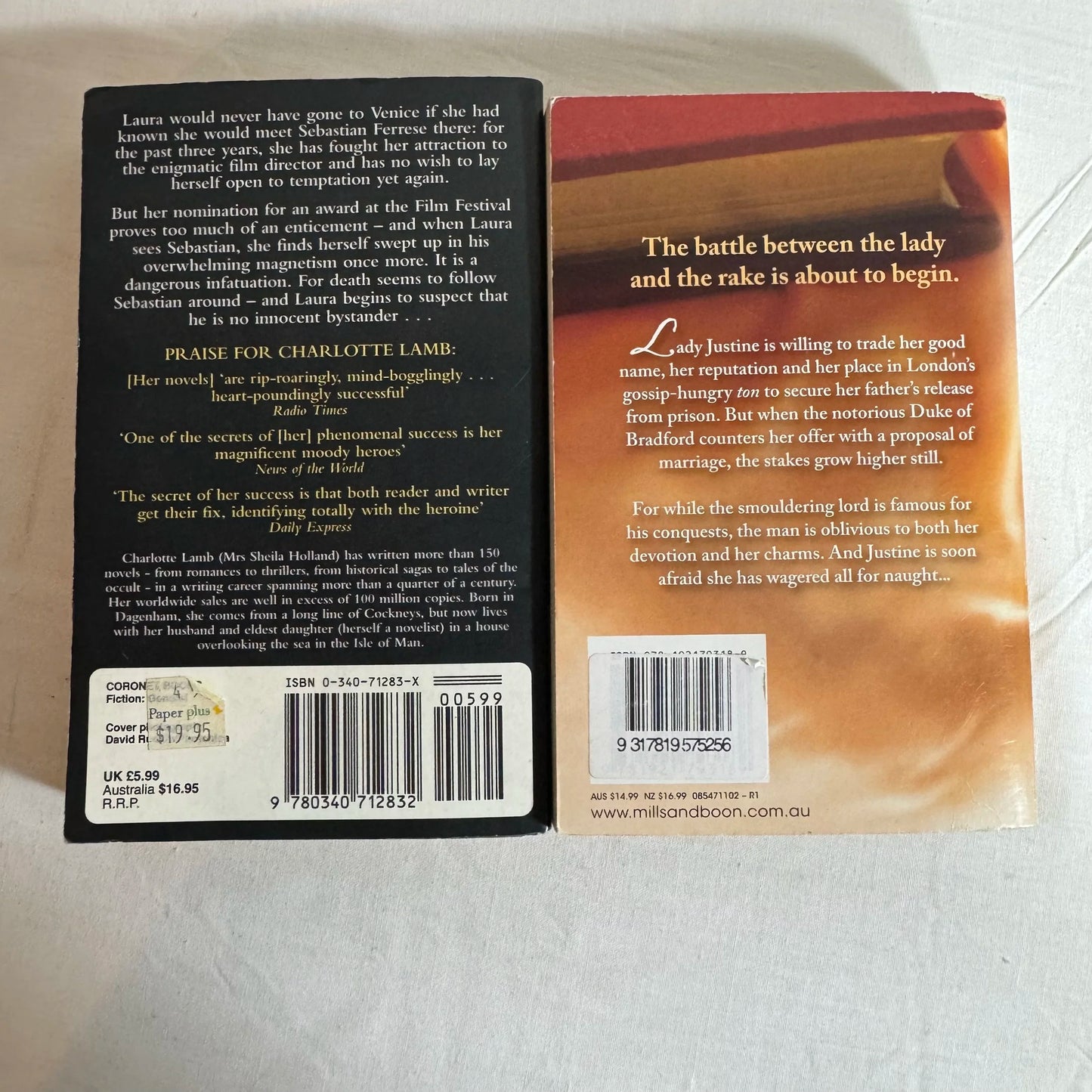 Romance Book Bundle x 2 - Deep and Silent Waters & Prelude to a Scandal