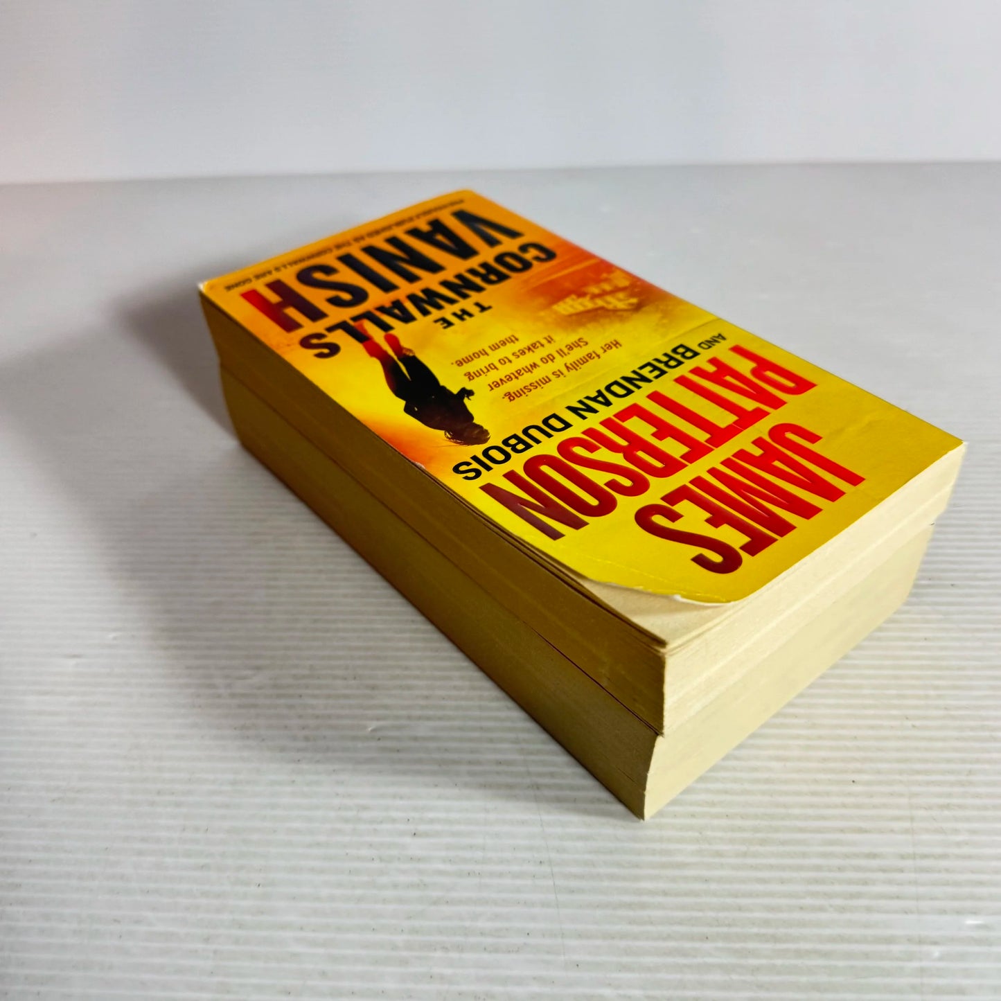 James Patterson Book Bundle x 2 Books : The Cornwalls Vanish & The President is Missing (595)