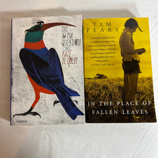 Young Adult Contemporary Book Bundle x 2 In The Place of Fallen Leaves & The 10PM Question