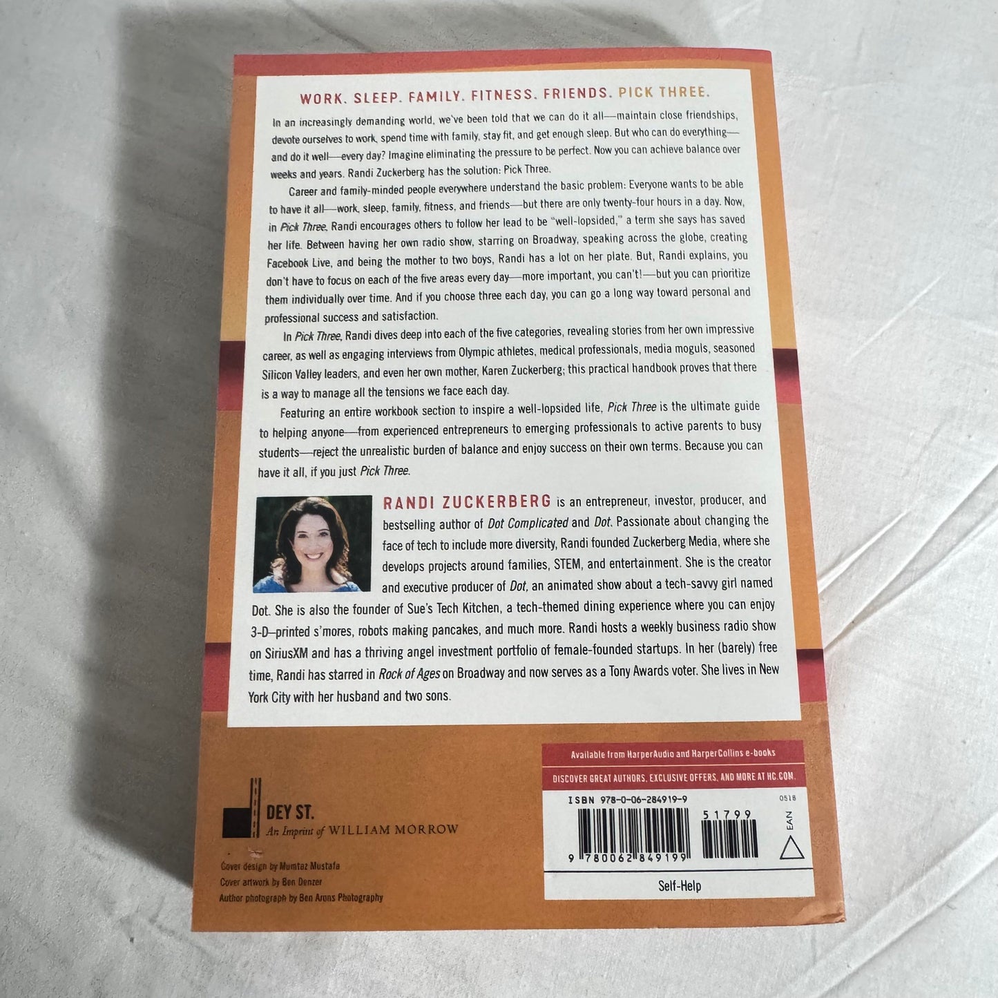 Pick Three You Can Have It All (Just Not Every Day) - Randi Zuckerberg