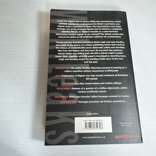 Wikileaks : Inside Julian Assange's War on Secrecy - David Leigh and Luke Harding