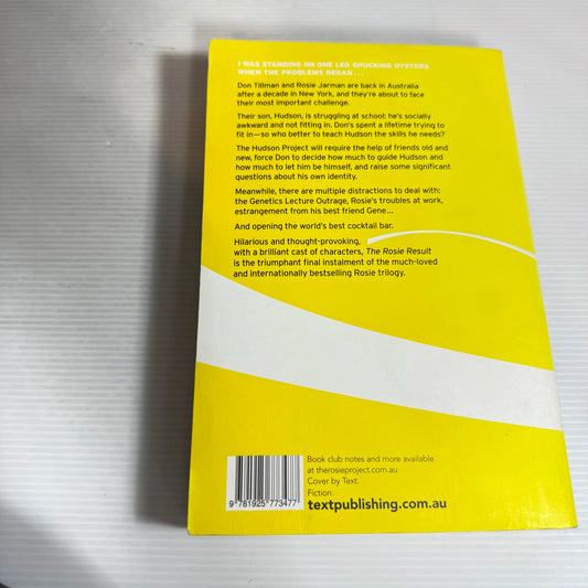 The Rosie Result - Graeme Simsion