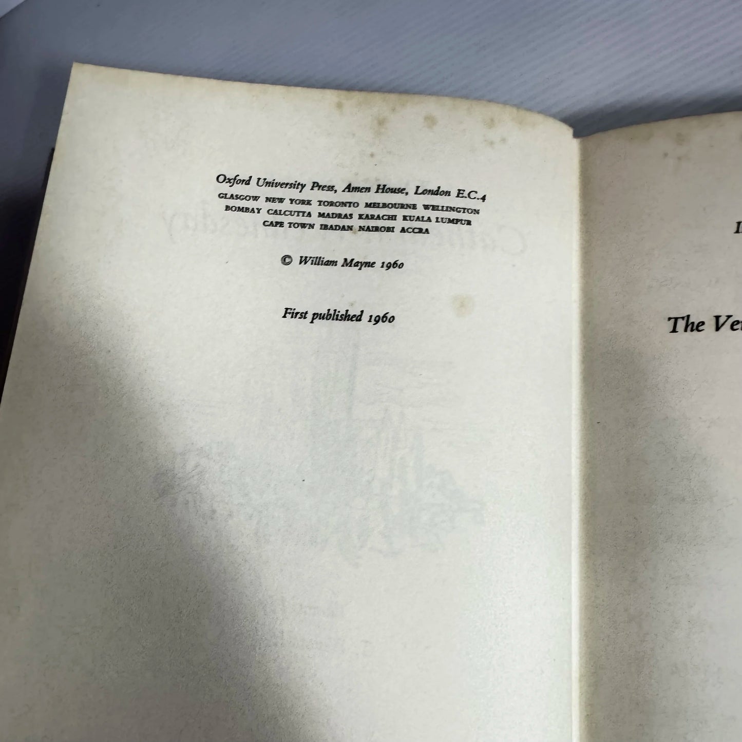 Cathedral Wednesday - William Mayne (Vintage 1960)