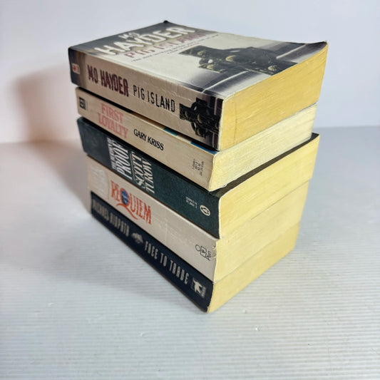 Thriller Book Bundle x 5 Books - Mixed Authors (553)