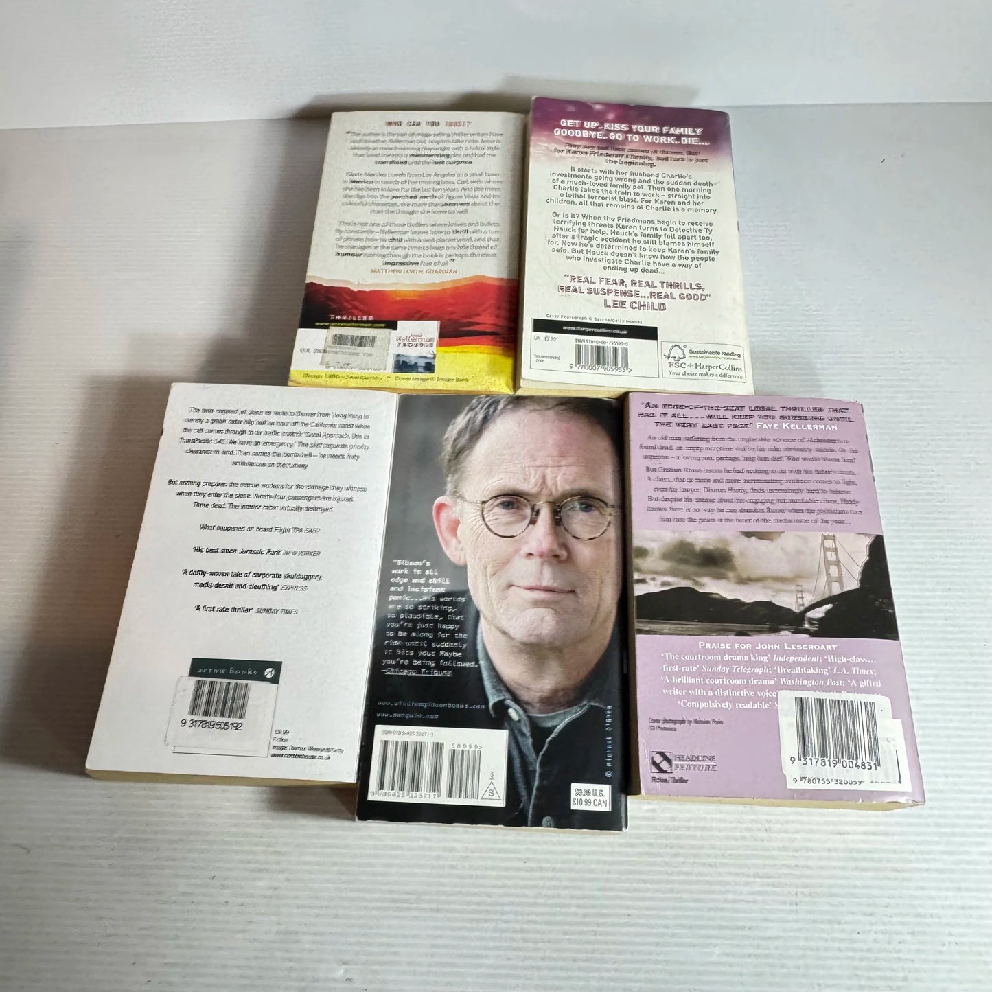 Thriller Book Bundle x 5 Books - Mix Authors (552)