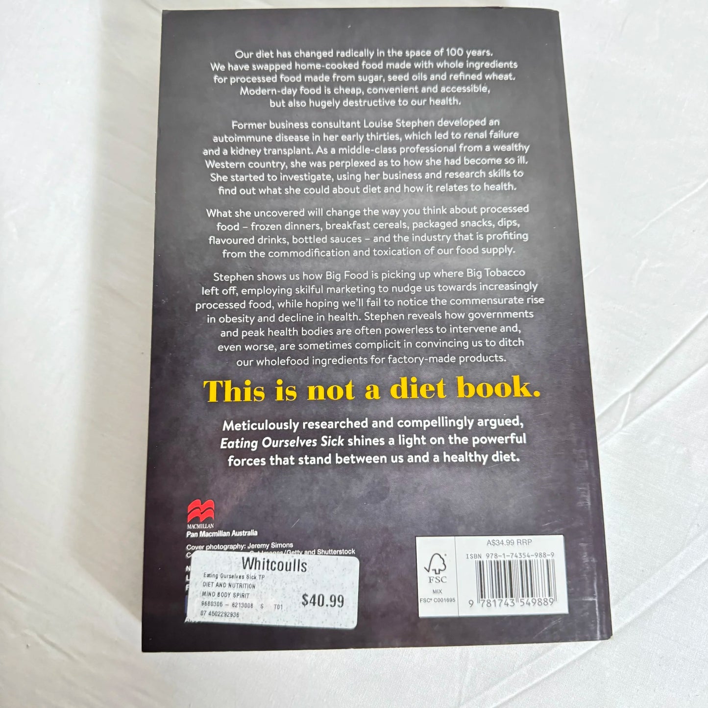 Eating Ourselves Sick - Louise Stephen