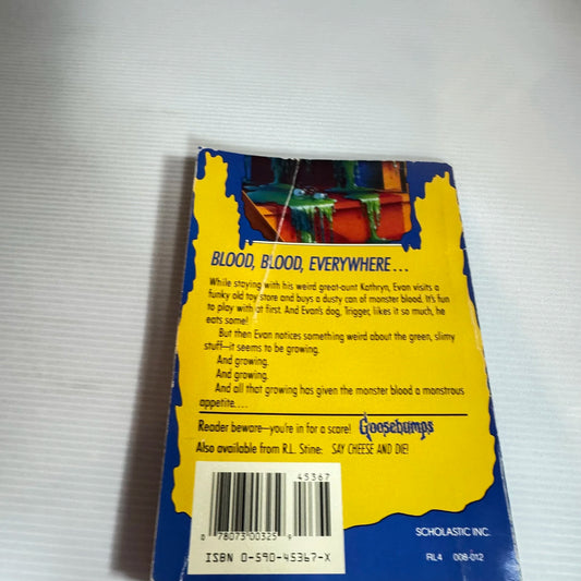 Goosebumps : Monster Blood - R.L. Stine