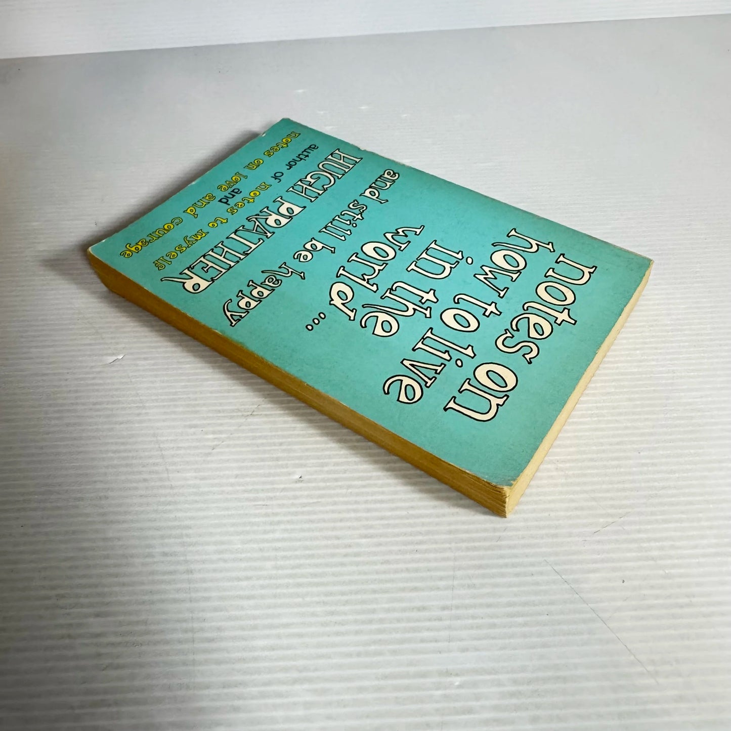 Notes on How to Live in the World and Still Be Happy - Hugh Prather