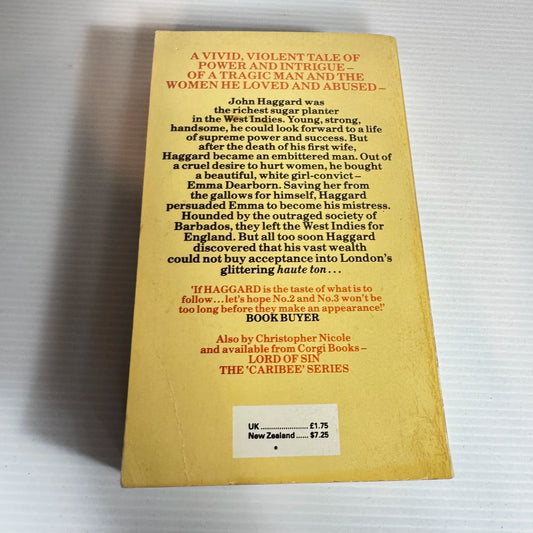 Haggard : The First Novel in A Smoldering New Family Saga - Christopher Nicole (Vintage 1981)