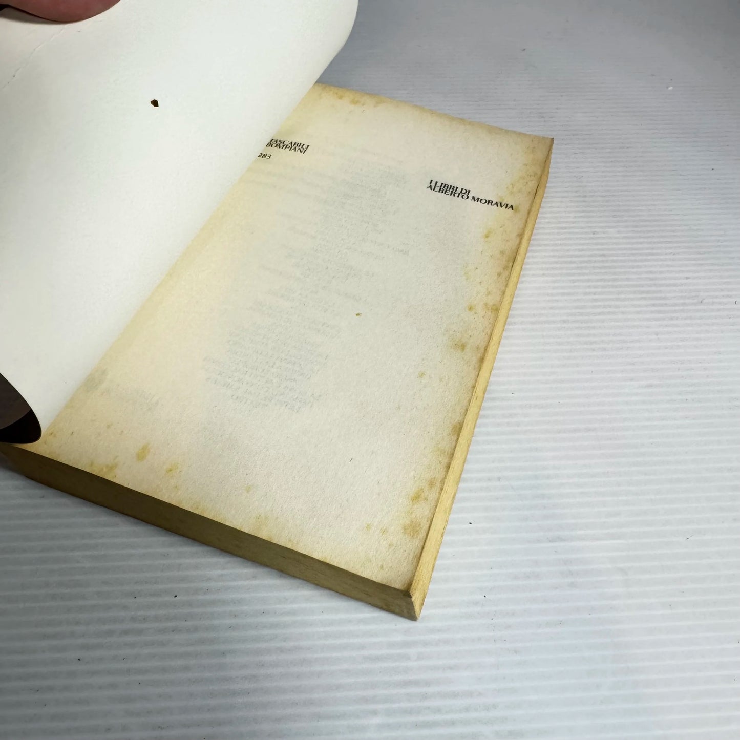 Gli Indifferenti (The Indifferent Ones) - Alberto Moravia (Written in Italian)