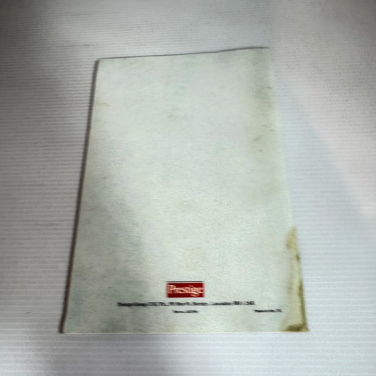 Prestige Pressure Cooker Recipe Book