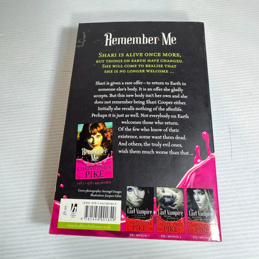Remember Me Vol 2 - Christopher Pike