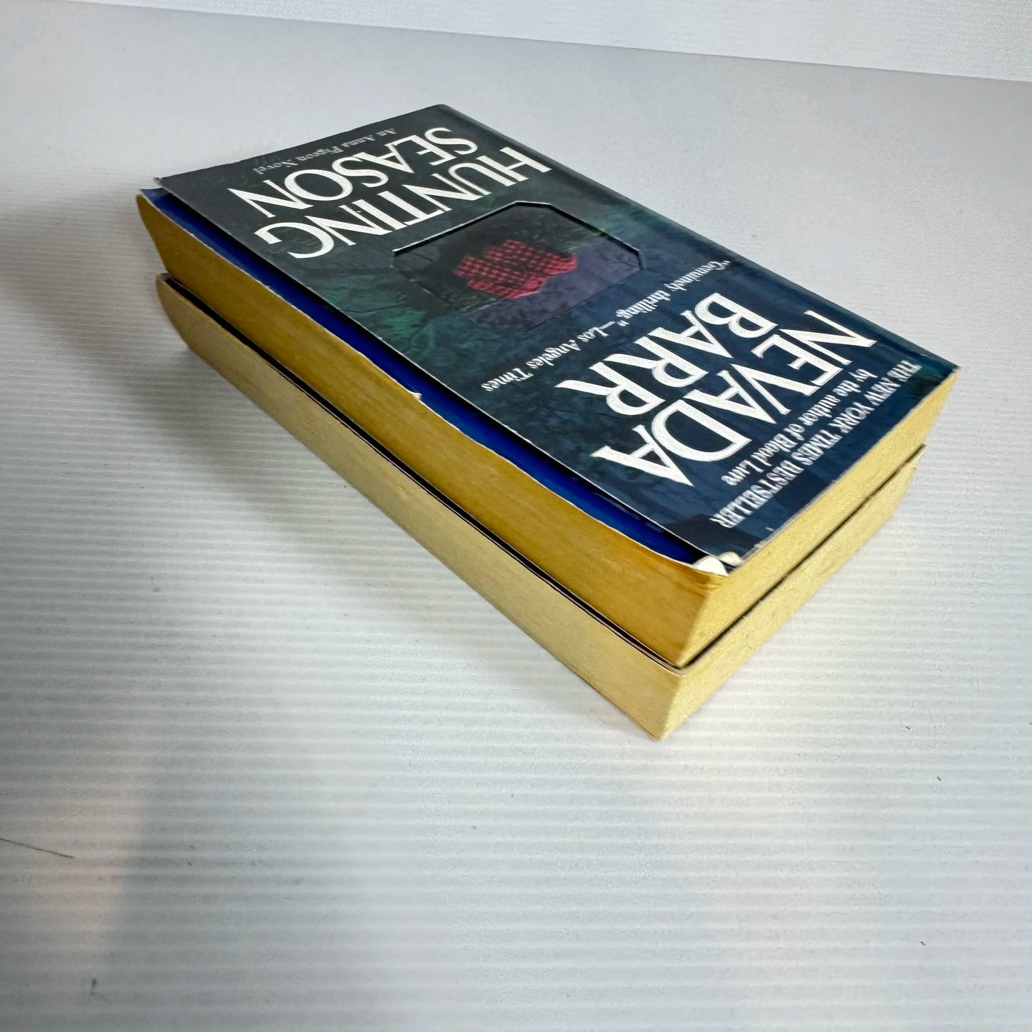Nevada Barr Book Bundle x 2 - Mystery - Blind Descent and Hunting Season