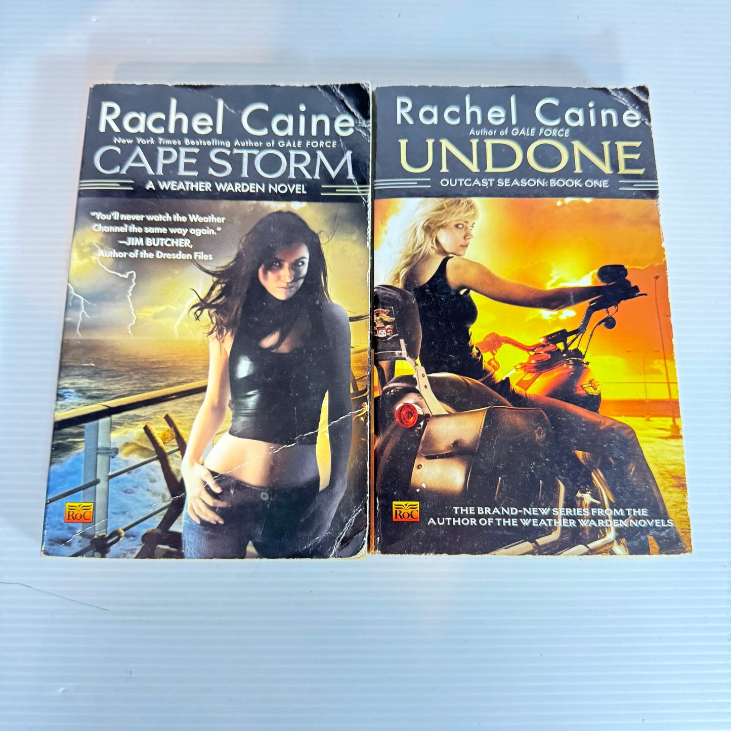 Rachel Caine Book Bundle x 2 - Fantasy Romance - Undone and Cape Storm