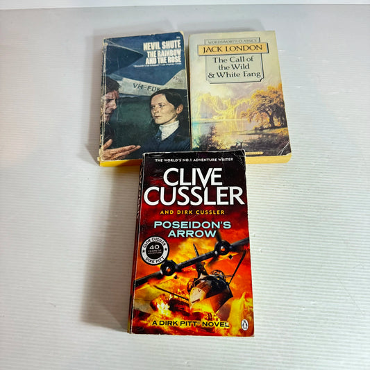 Adventure Book Bundle x 3 Books : Mixed Authors (715)