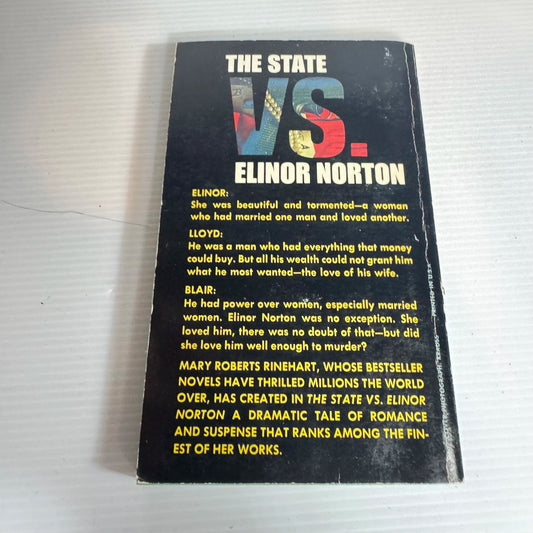 The State vs Elinor Norton - Mary Roberts Rinehart (Vintage 1968)